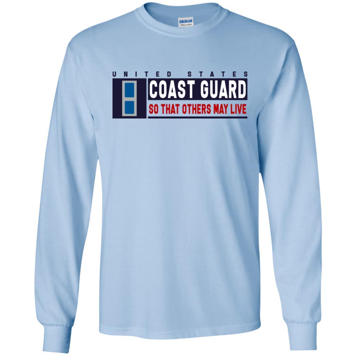 US Coast Guard W-3 Chief Warrant Officer So That Others May Live Long Sleeve - Pullover Hoodie-TShirt-USCG-Veterans Nation