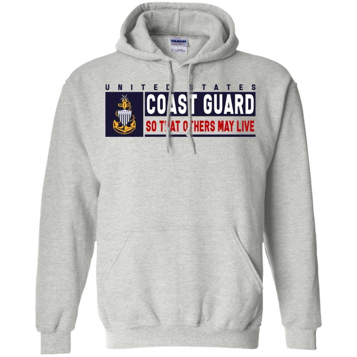 US Coast Guard E-8 Senior Chief Petty Officer E8 SCPO Chief Petty Officer So That Others May Live Long Sleeve - Pullover Hoodie-TShirt-USCG-Veterans Nation