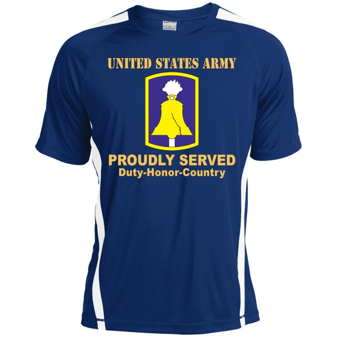 US ARMY 304TH CIVIL AFFAIRS BRIGADE- Proudly Served T-Shirt On Front For Men-TShirt-Army-Veterans Nation