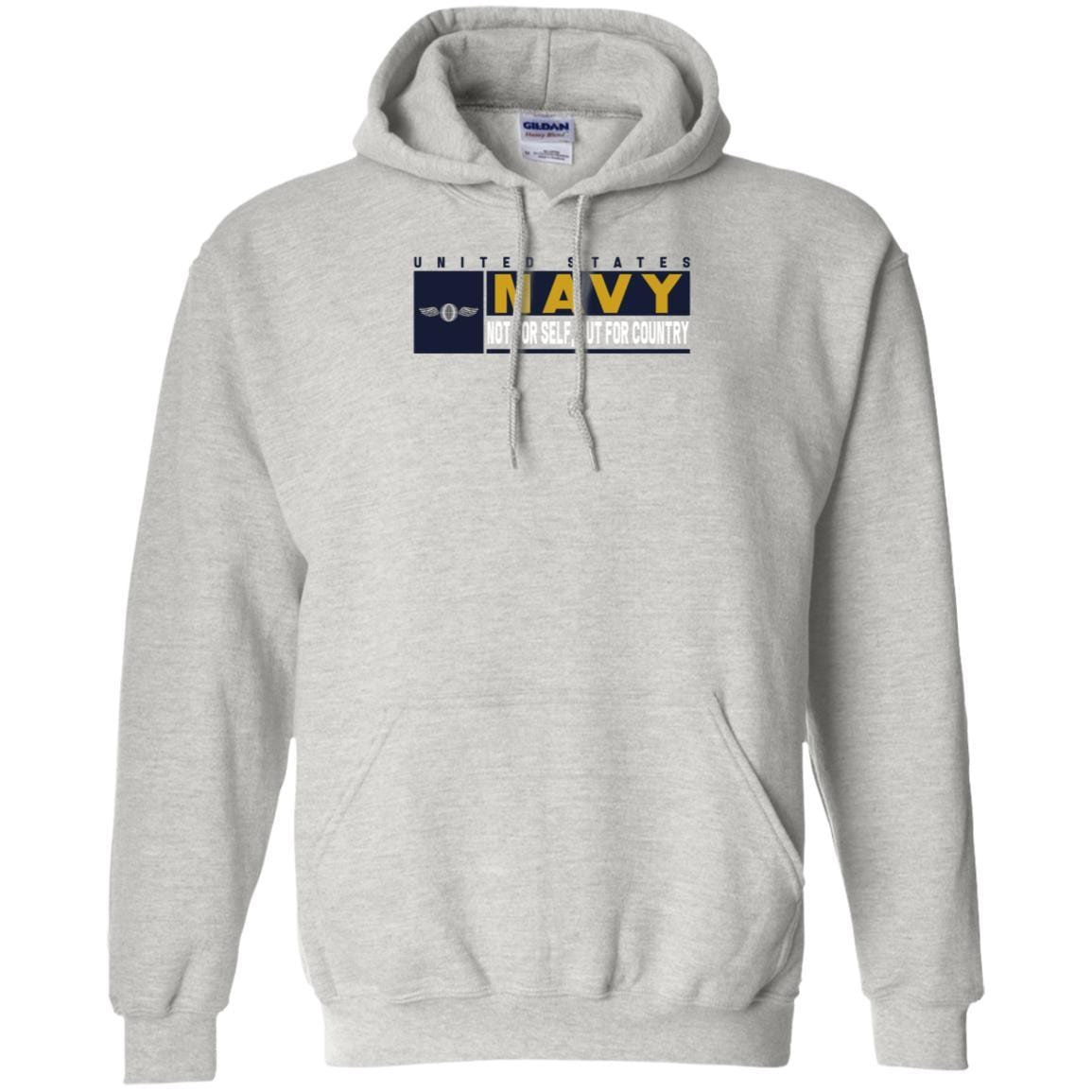 Navy Aviation Electricians Mate Navy AE- Not for self Long Sleeve - Pullover Hoodie-TShirt-Navy-Veterans Nation