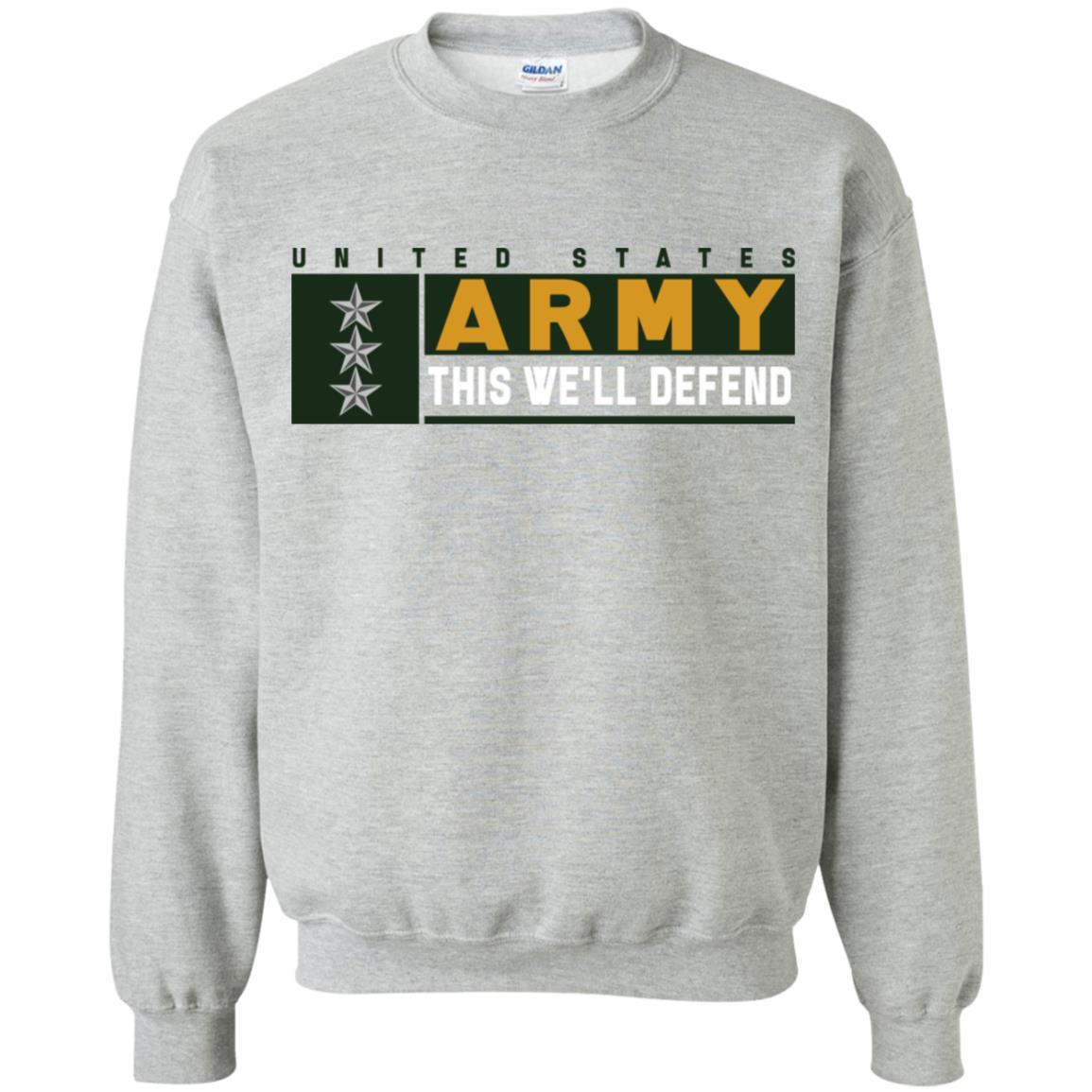 US Army O-9 This We Will Defend Long Sleeve - Pullover Hoodie-TShirt-Army-Veterans Nation