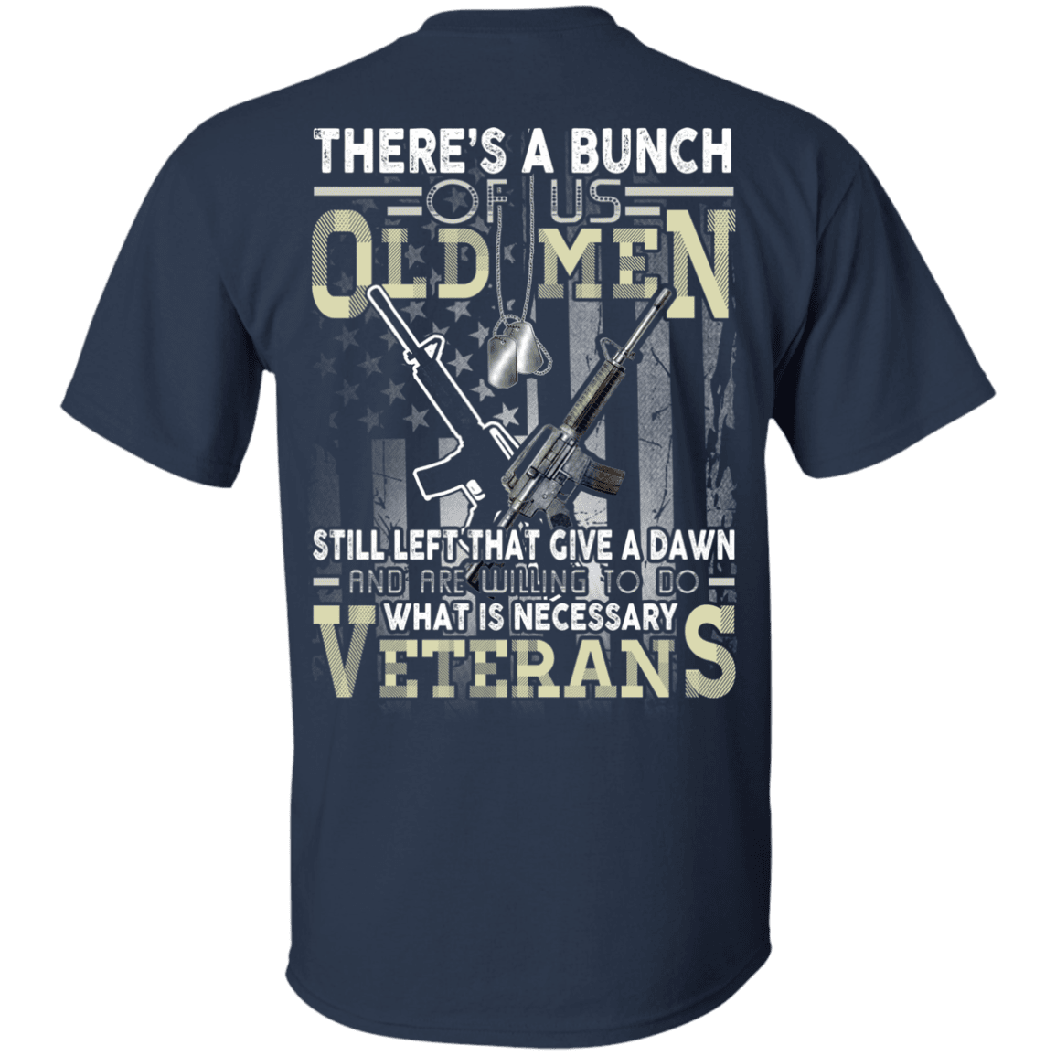 Military T-Shirt "Old Men Veteran"-TShirt-General-Veterans Nation