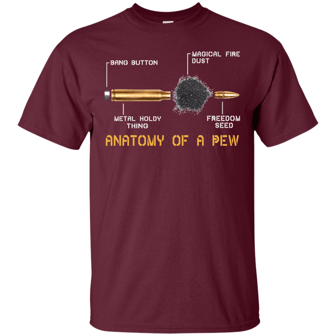 Military T-Shirt "Anatomy Of A Few"-TShirt-General-Veterans Nation