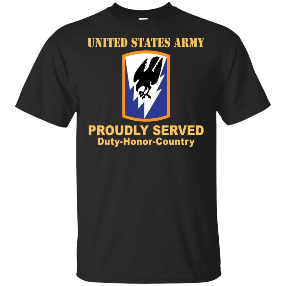 US ARMY 66TH THEATER AVIATION COMMAND - Proudly Served T-Shirt On Front For Men-TShirt-Army-Veterans Nation