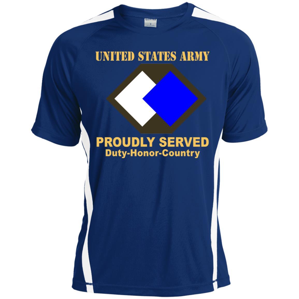 US ARMY 96TH SUSTAINMENT BRIGADE - Proudly Served T-Shirt On Front For Men-TShirt-Army-Veterans Nation