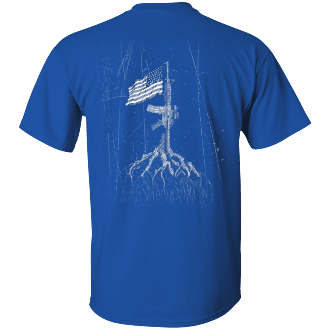 Military T-Shirt "My Root In Flag Veteran"-TShirt-General-Veterans Nation