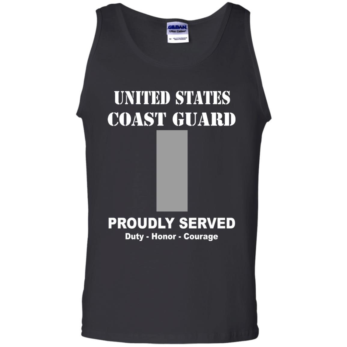 US Coast Guard O-2 Lieutenant Junior Grade O2 LTJG Junior Officer Men Front USCG T Shirt-TShirt-USCG-Veterans Nation