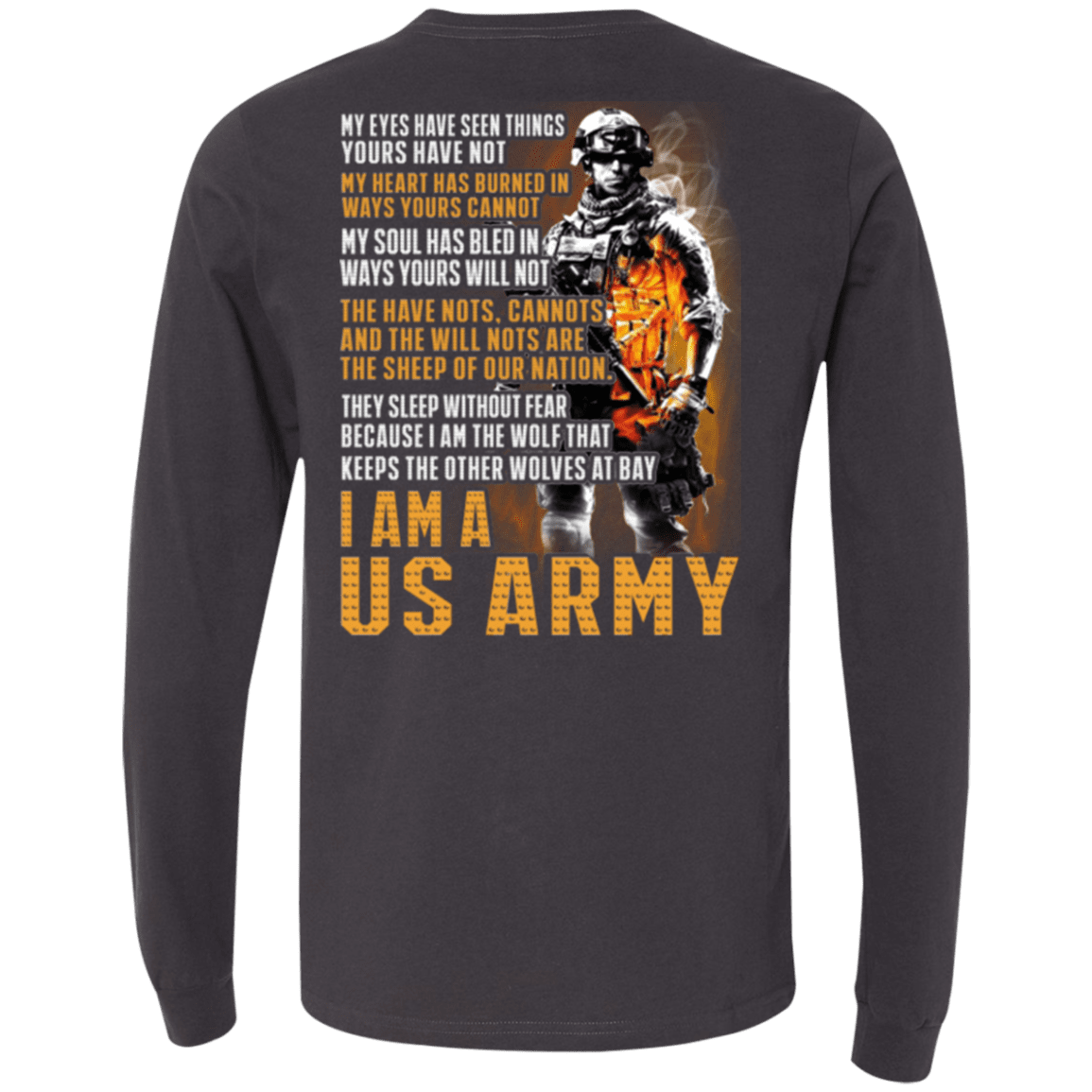 I Am A US ARMY T Shirt-TShirt-Army-Veterans Nation