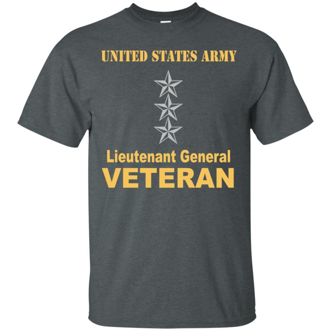 US Army O-9 Lieutenant General O9 LTG General Officer Veteran Men T Shirt On Front-TShirt-Army-Veterans Nation