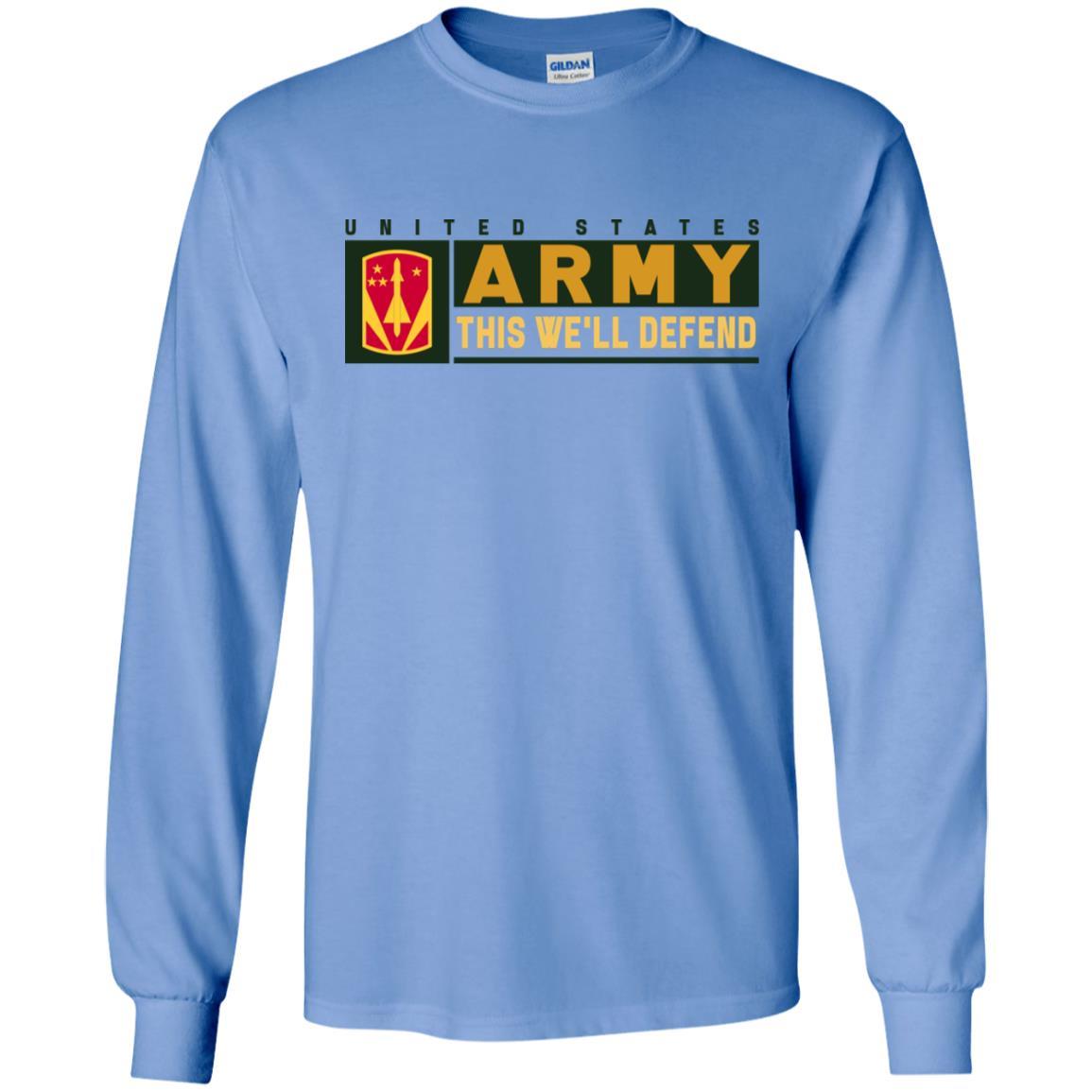US Army 31ST AIR DEFENSE ARTILLERY BRIGADE- This We'll Defend T-Shirt On Front For Men-TShirt-Army-Veterans Nation