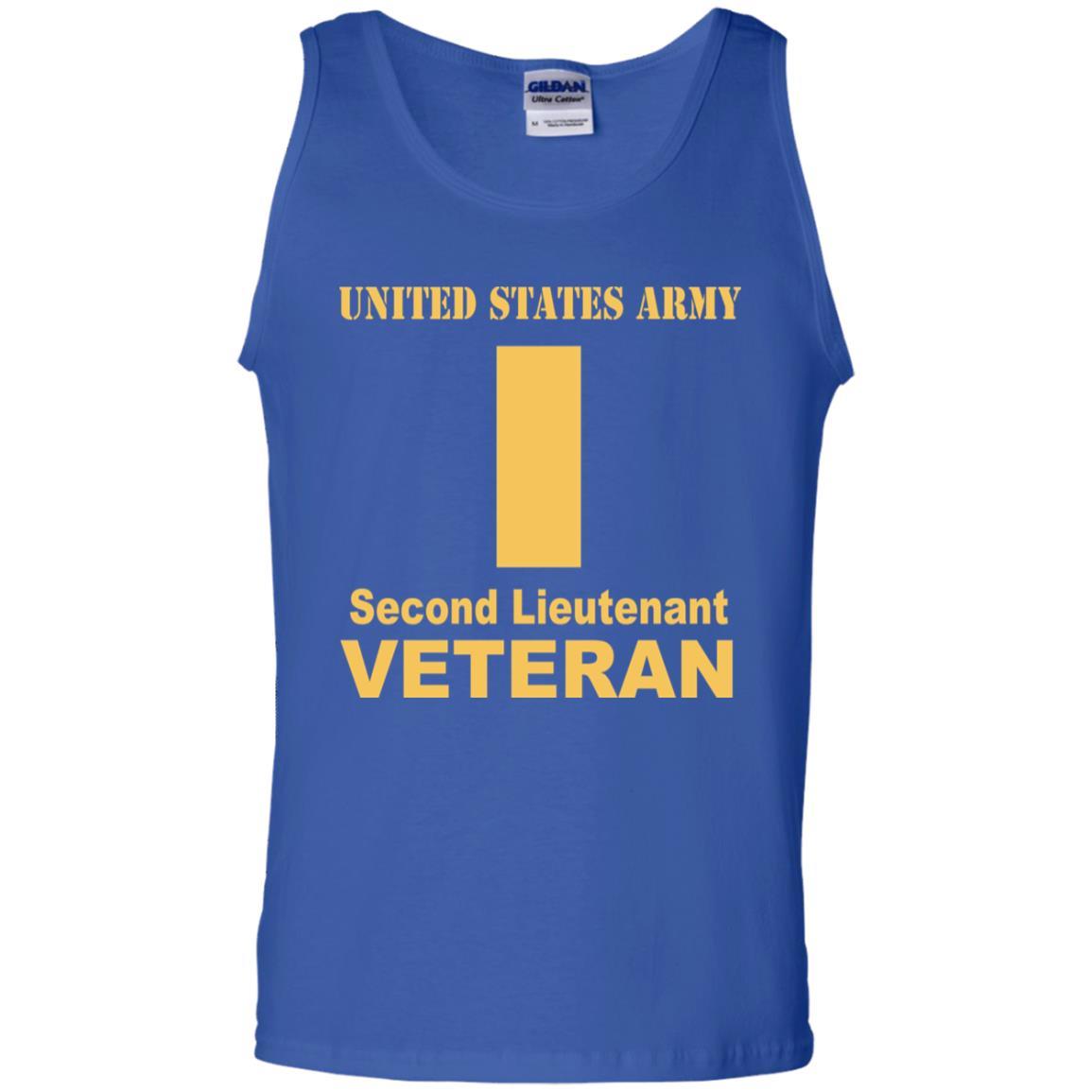 US Army O-1 Second Lieutenant O1 2LT Commissioned Officer Veteran Men T Shirt On Front-TShirt-Army-Veterans Nation