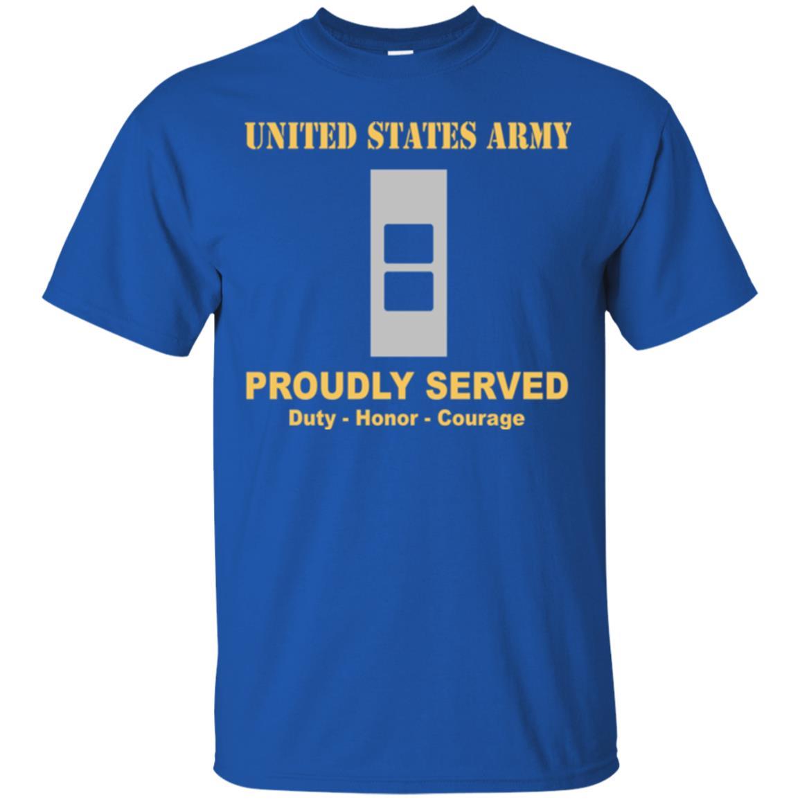 US Army W-2 Chief Warrant Officer 2 W2 CW2 Warrant Officer Ranks Men Front Shirt US Army Rank-TShirt-Army-Veterans Nation