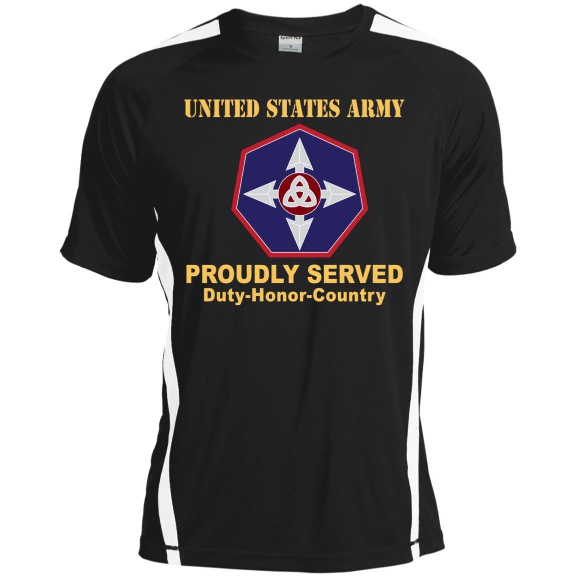 US ARMY 364TH EXPEDITIONARY SUSTAINMENT COMMAND- Proudly Served T-Shirt On Front For Men-TShirt-Army-Veterans Nation