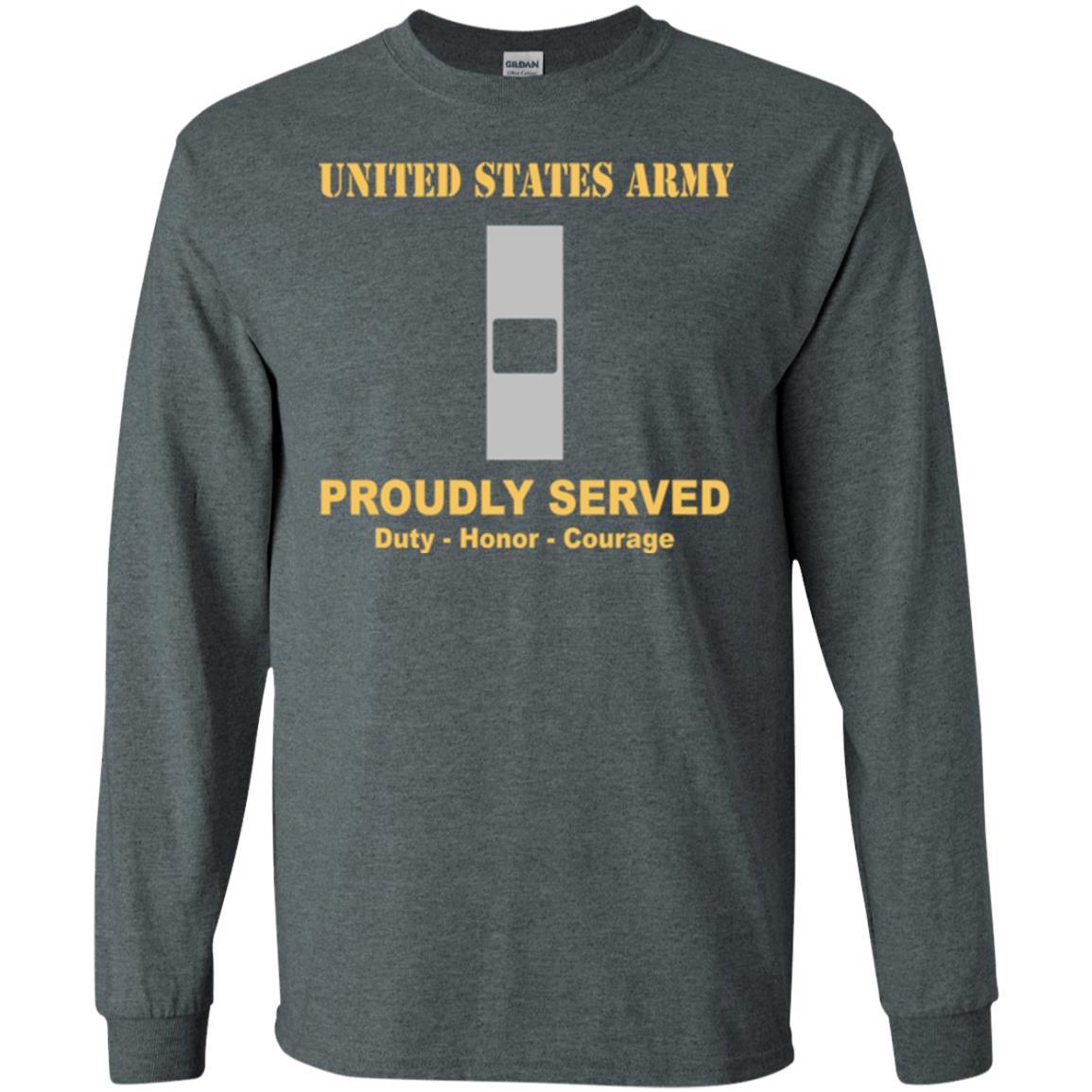 US Army W-1 Warrant Officer 1 W1 WO1 Warrant Officer Ranks Men Front Shirt US Army Rank-TShirt-Army-Veterans Nation