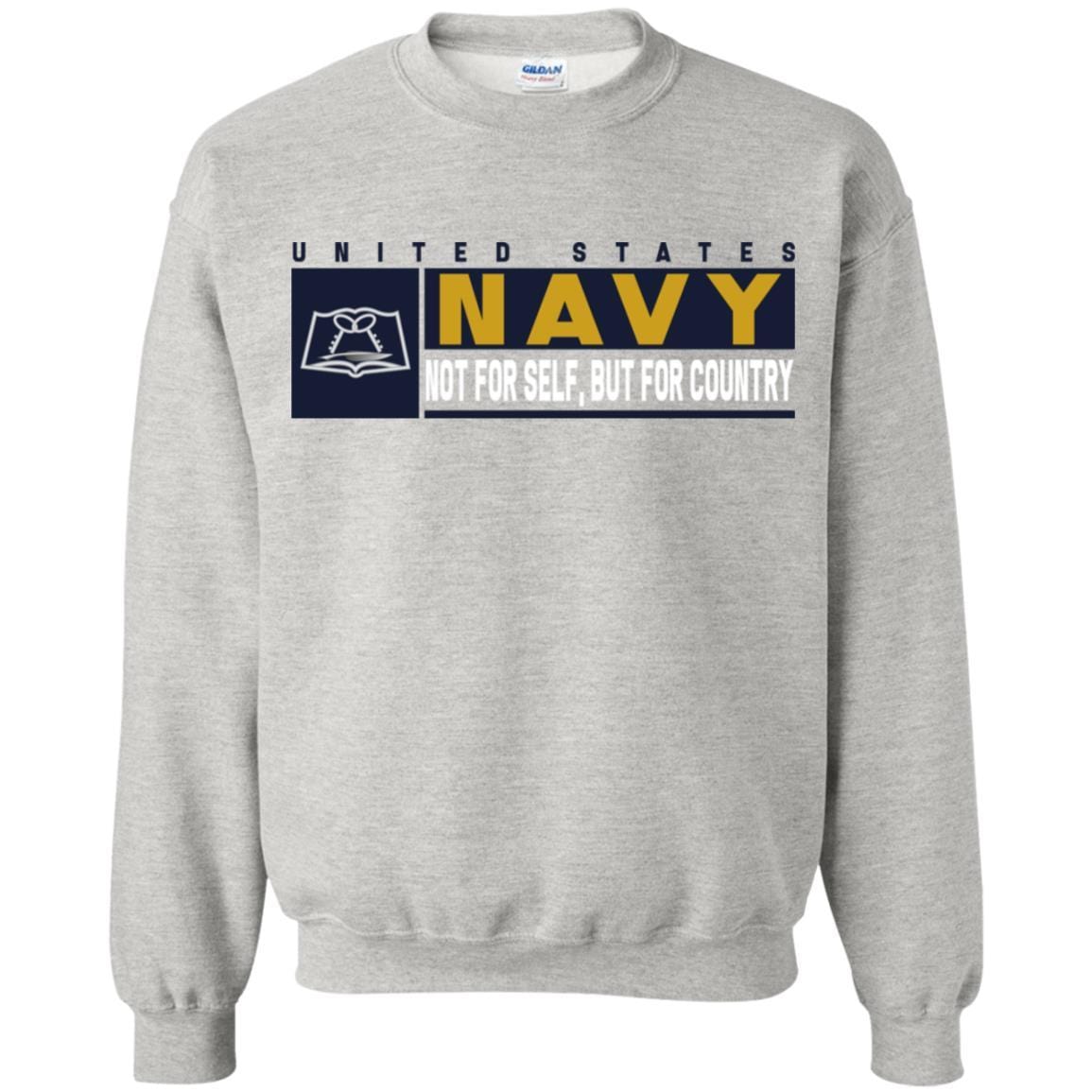 Navy Mess Management Specialist Navy MS- Not for self Long Sleeve - Pullover Hoodie-TShirt-Navy-Veterans Nation