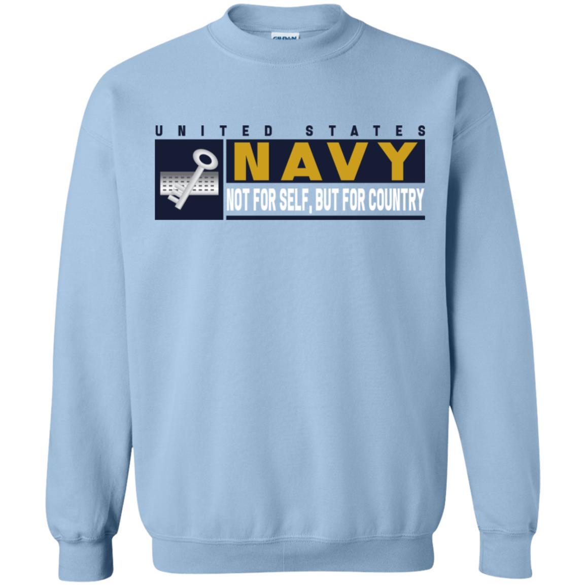 Navy Disbursing Clerk Navy DK- Not for self Long Sleeve - Pullover Hoodie-TShirt-Navy-Veterans Nation