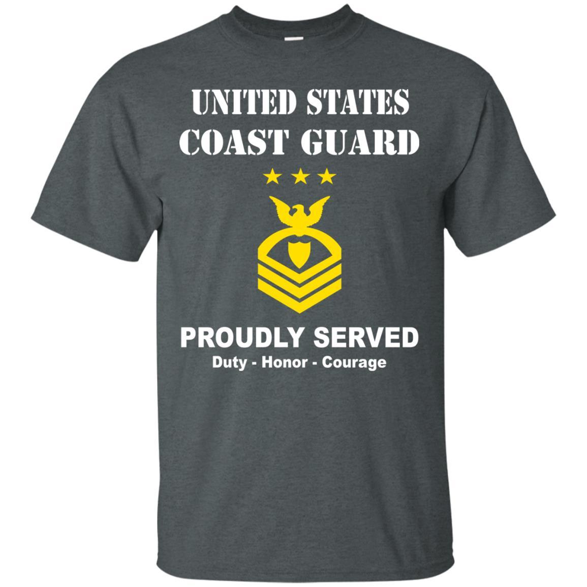 US Coast Guard E-9 Master Chief Petty Officer Of The Coast Guard E9 MCPOC Chief Petty Officer (Special) Men Front USCG T Shirt-TShirt-USCG-Veterans Nation