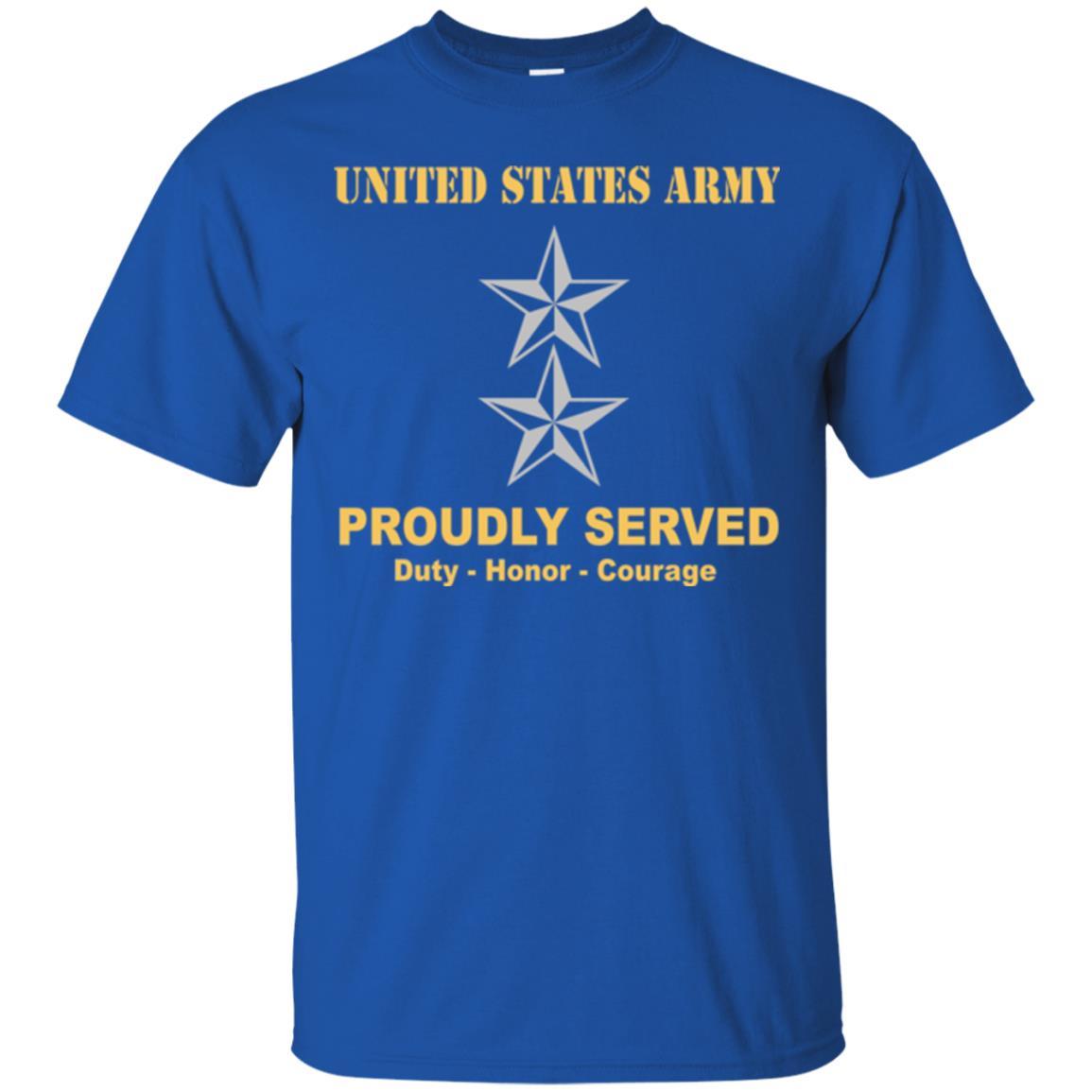 US Army O-8 Major General O8 MG General Officer Ranks Men Front Shirt US Army Rank-TShirt-Army-Veterans Nation
