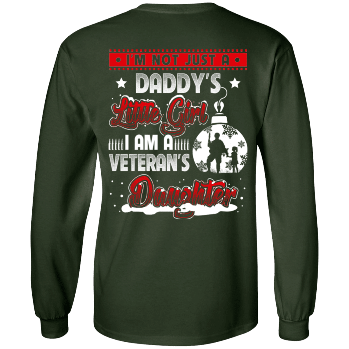 Military T-Shirt "I Am A Veteran's Daughter"-TShirt-General-Veterans Nation