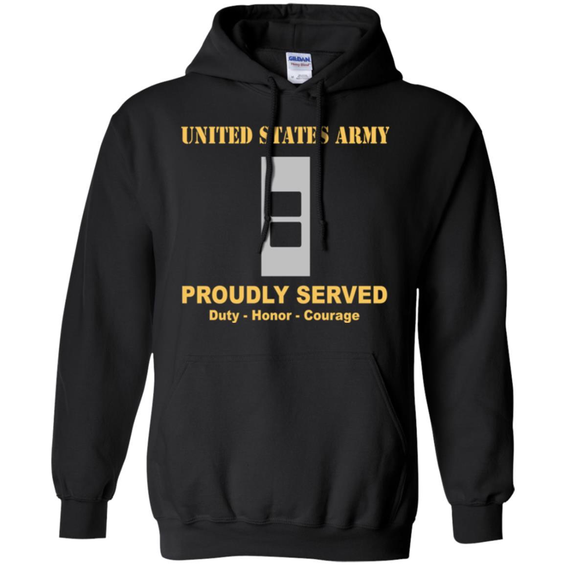 US Army W-2 Chief Warrant Officer 2 W2 CW2 Warrant Officer Ranks Men Front Shirt US Army Rank-TShirt-Army-Veterans Nation