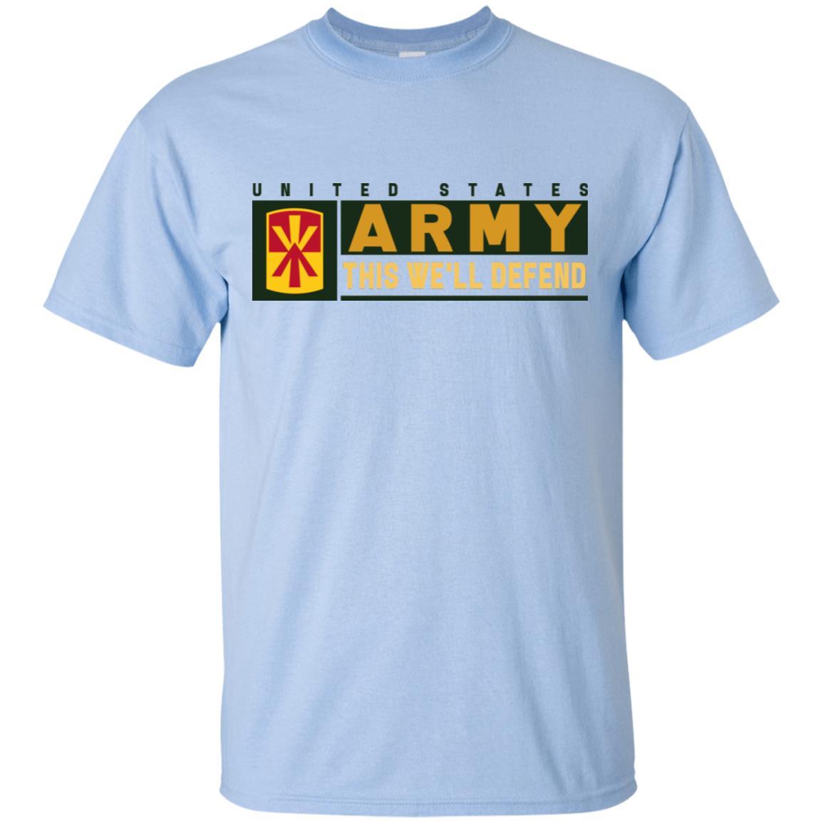 US Army 11TH AIR DEFENSE ARTILLERY BRIGADE- This We'll Defend T-Shirt On Front For Men-TShirt-Army-Veterans Nation