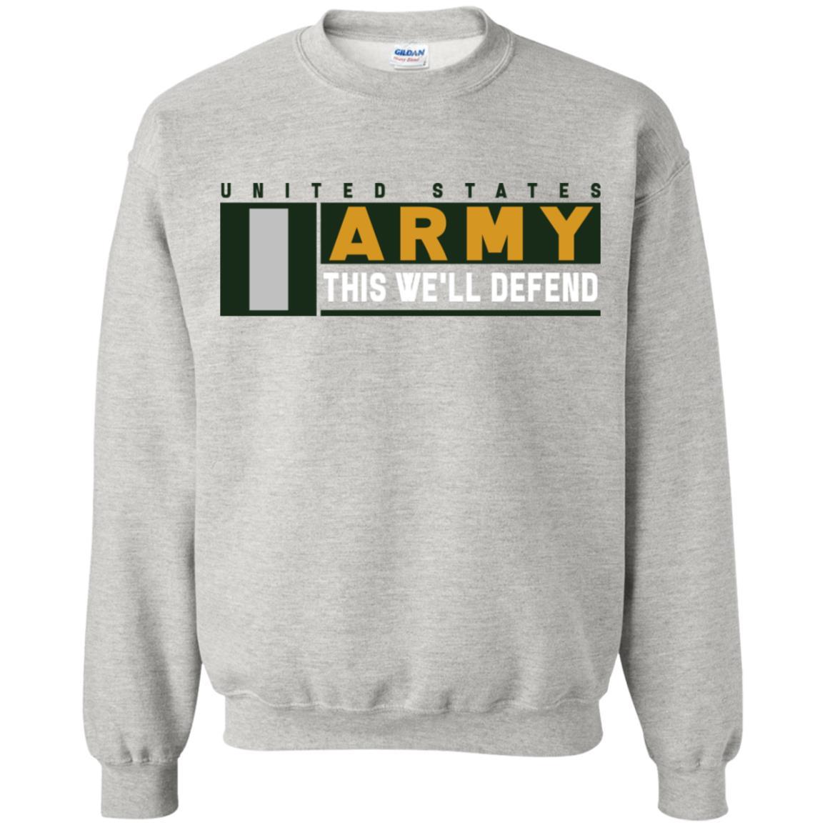 US Army O-2 This We Will Defend Long Sleeve - Pullover Hoodie-TShirt-Army-Veterans Nation