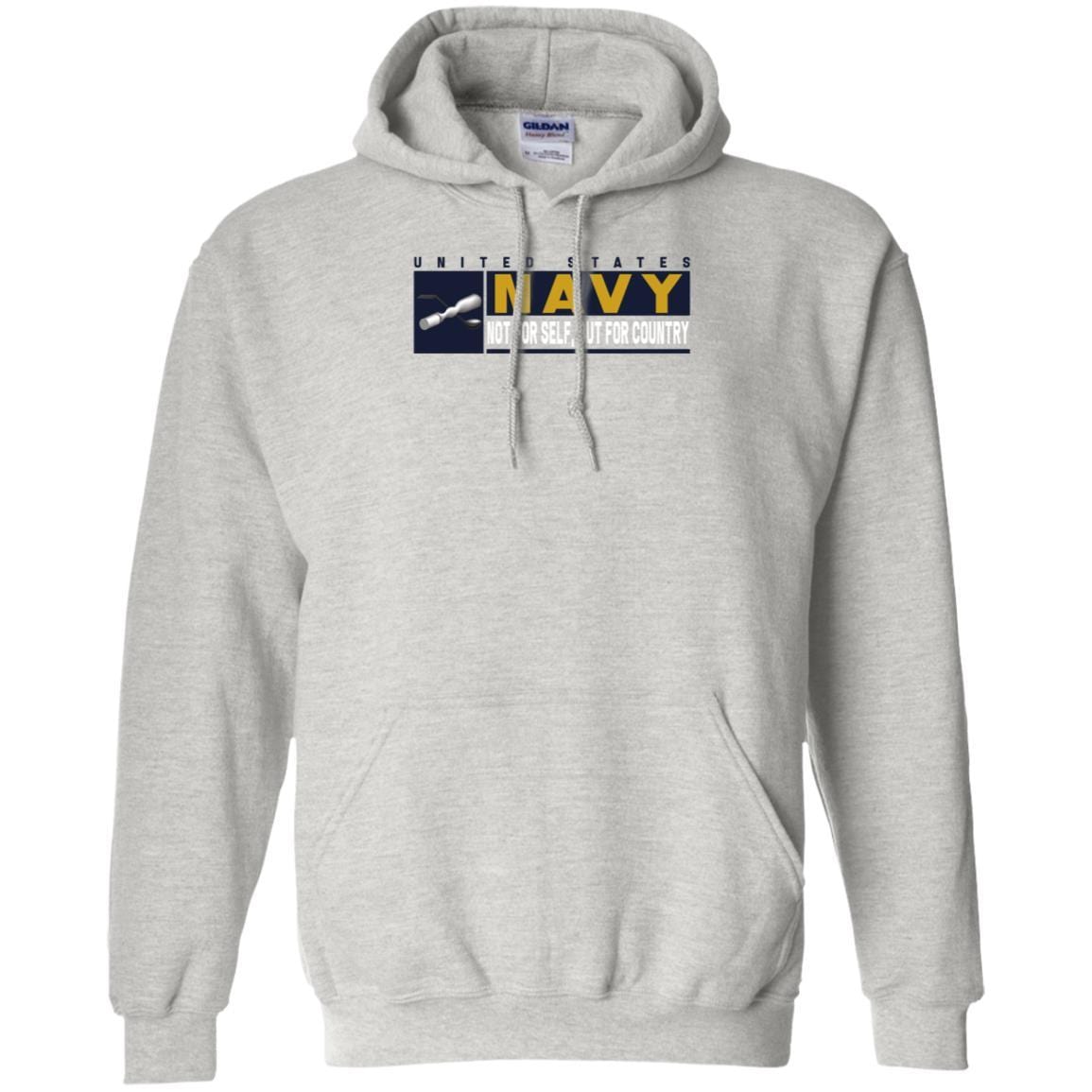 Navy Molder Navy ML- Not for self Long Sleeve - Pullover Hoodie-TShirt-Navy-Veterans Nation