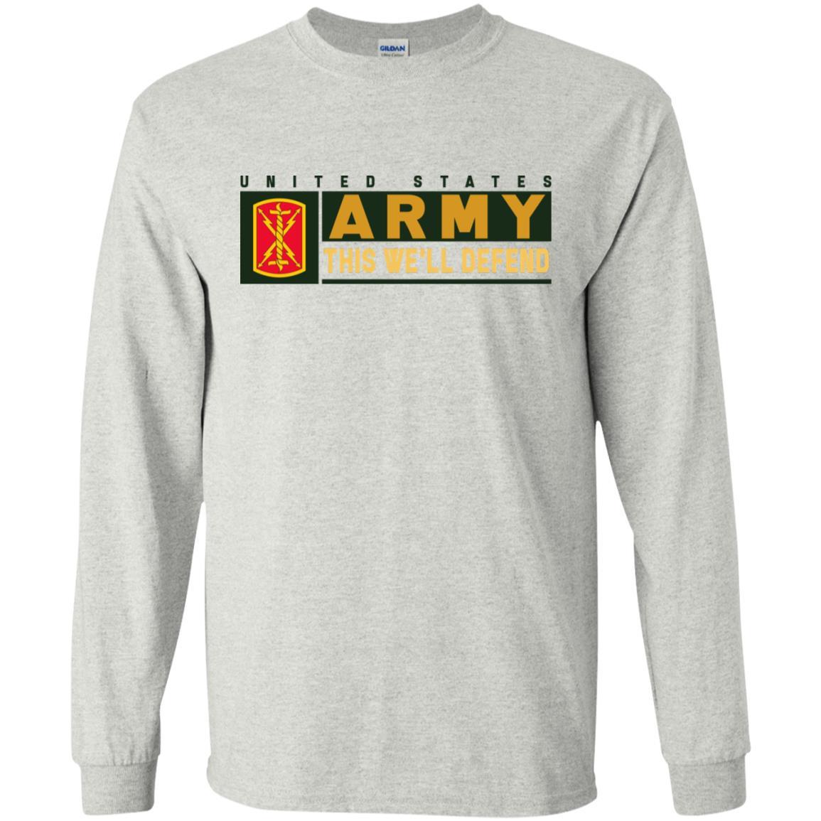 US Army 17TH FIRST ARTILLERY BRIGADE- This We'll Defend T-Shirt On Front For Men-TShirt-Army-Veterans Nation