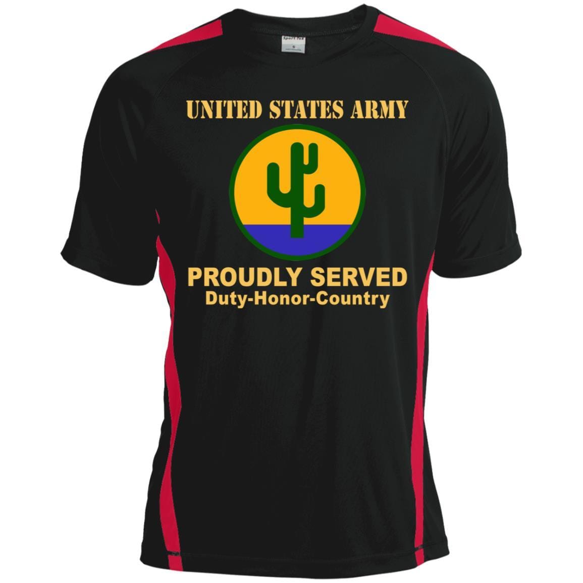 US ARMY 103 SUSTAINMENT COMMAND - Proudly Served T-Shirt On Front For Men-TShirt-Army-Veterans Nation