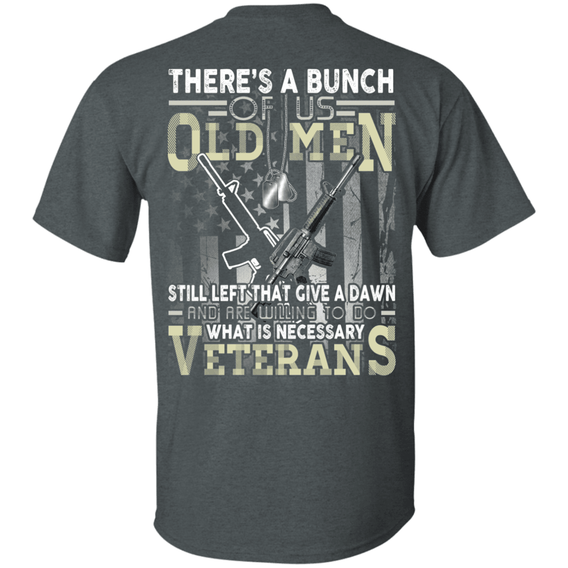 Military T-Shirt "Old Men Veteran"-TShirt-General-Veterans Nation