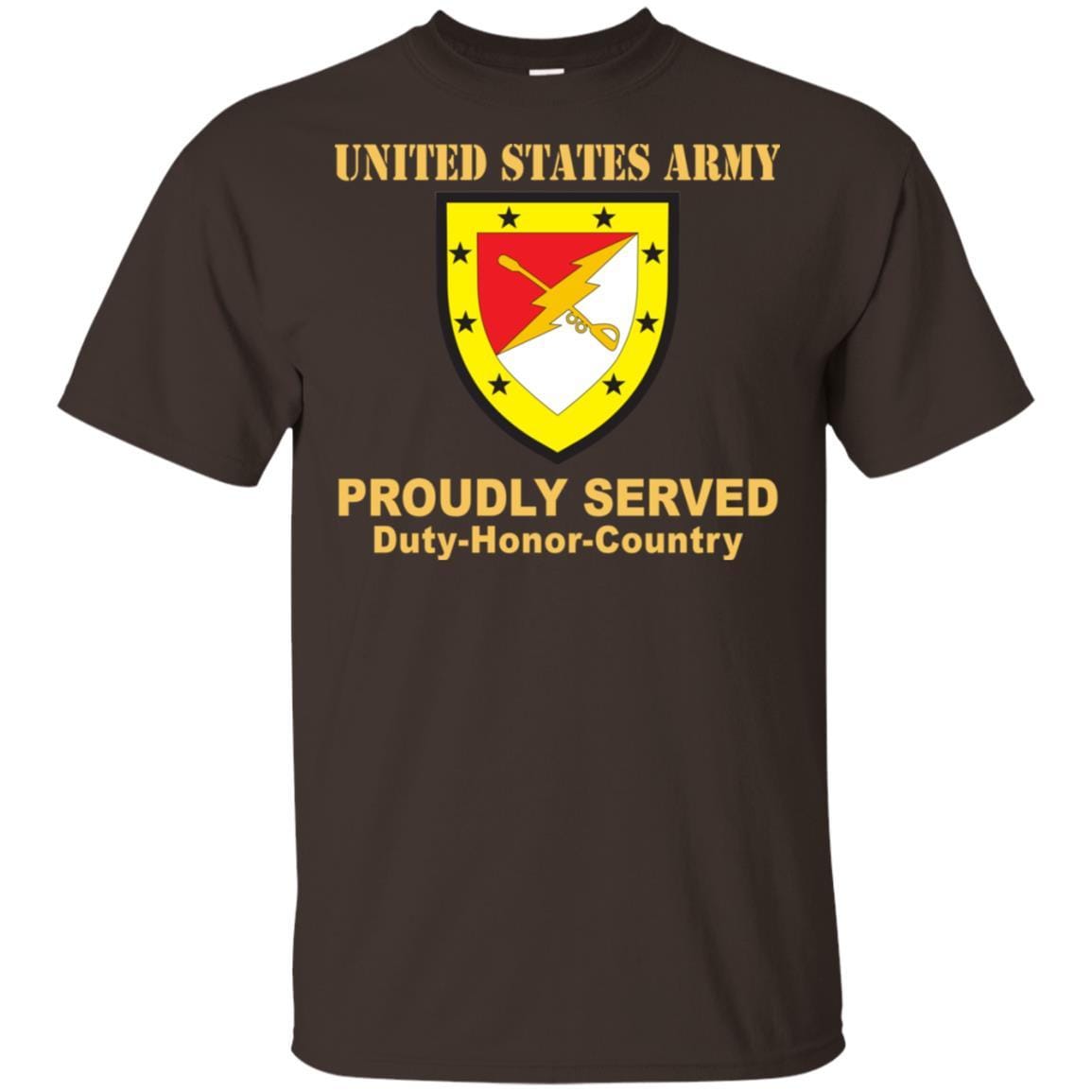 US ARMY 316TH CAVALRY BRIGADE- Proudly Served T-Shirt On Front For Men-TShirt-Army-Veterans Nation