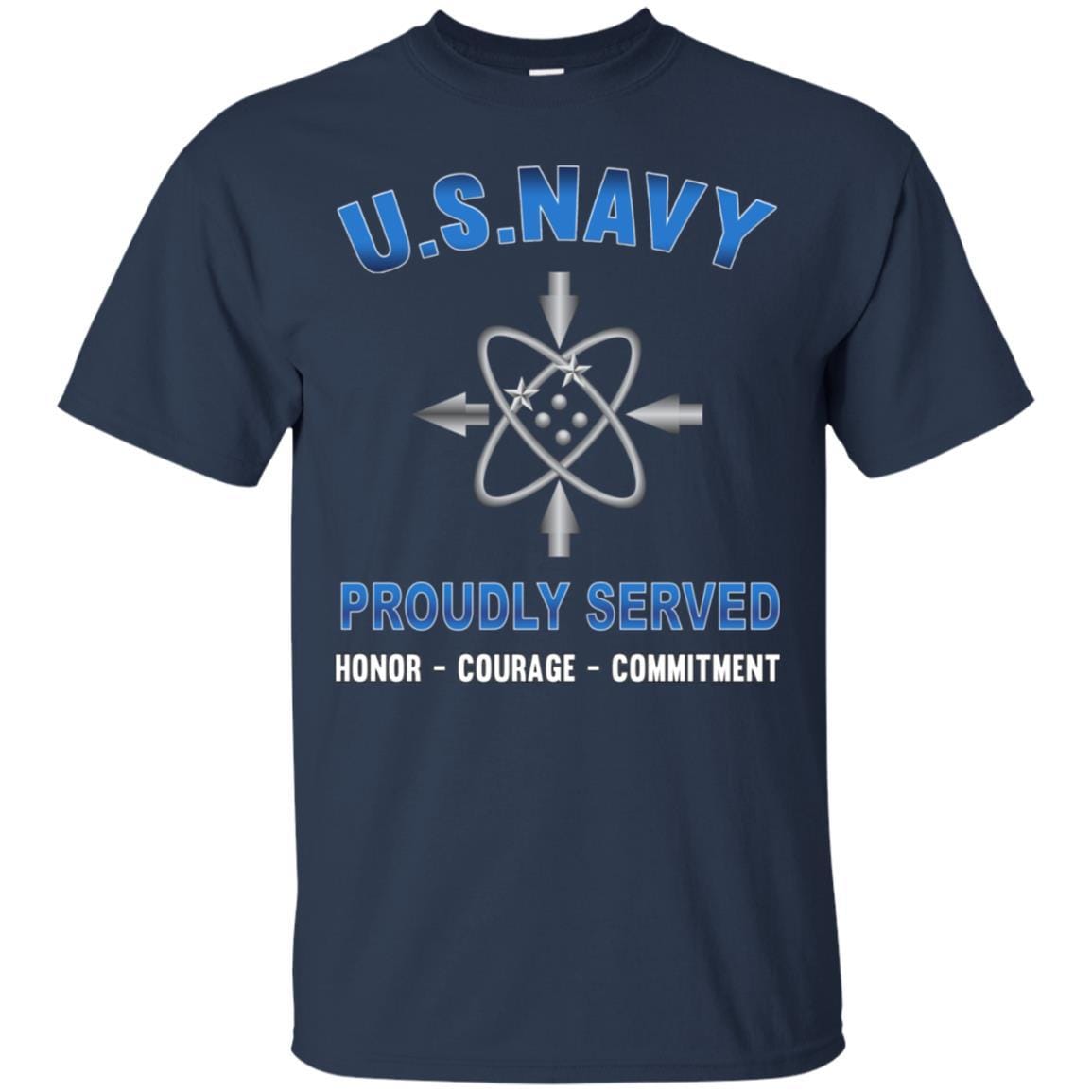 U.S Navy Data systems technician Navy DS - Proudly Served T-Shirt For Men On Front-TShirt-Navy-Veterans Nation