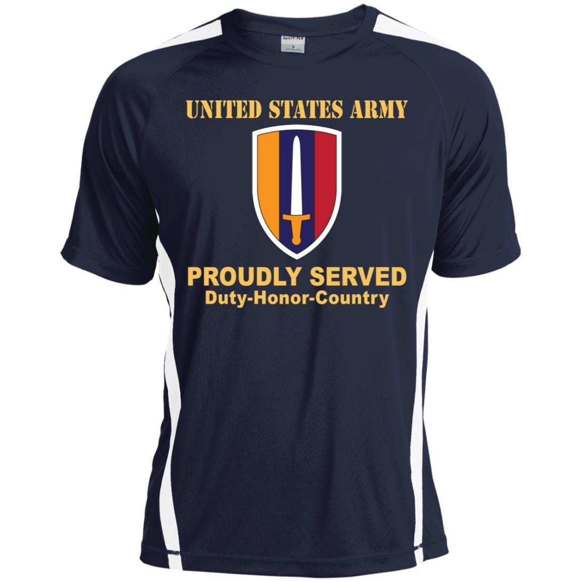 U.S. ARMY VIETNAM- Proudly Served T-Shirt On Front For Men-TShirt-Army-Veterans Nation