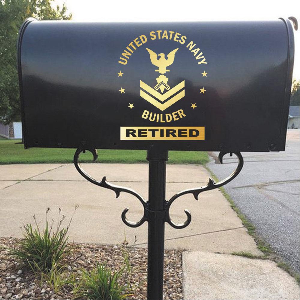 US Navy Builder BU Rating Badges Clear Stickers-Decal-Navy-Rating-Veterans Nation