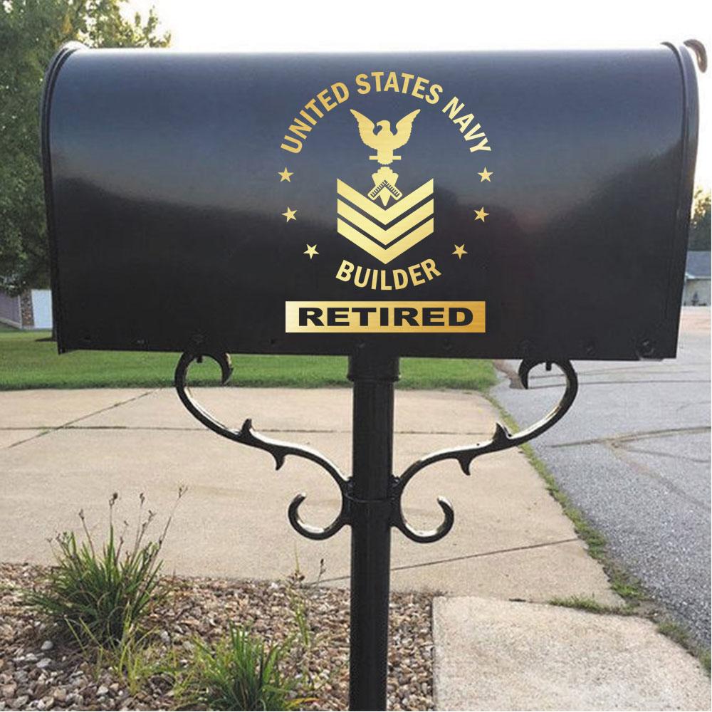 US Navy Builder BU Rating Badges Clear Stickers-Decal-Navy-Rating-Veterans Nation