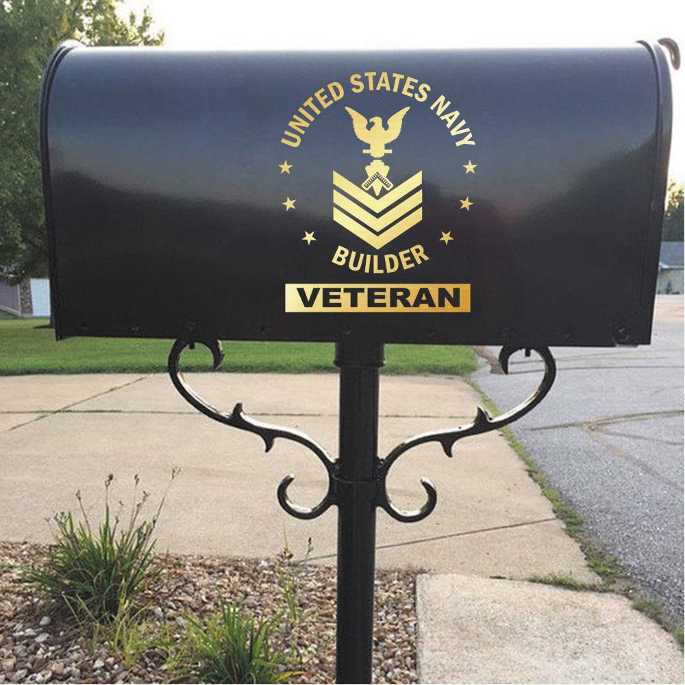 US Navy Builder BU Rating Badges Clear Stickers-Decal-Navy-Rating-Veterans Nation