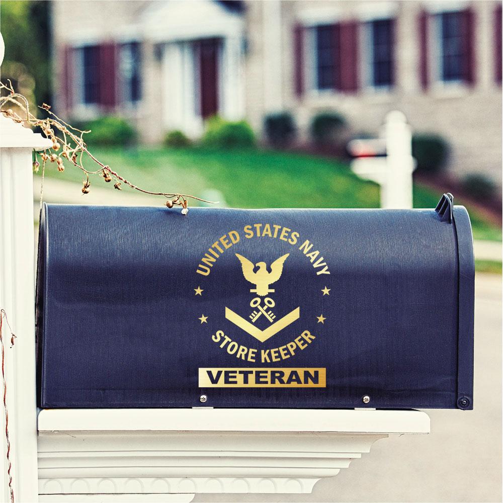 US Navy Storekeeper SK Rating Badges Clear Stickers-Decal-Navy-Rating-Veterans Nation