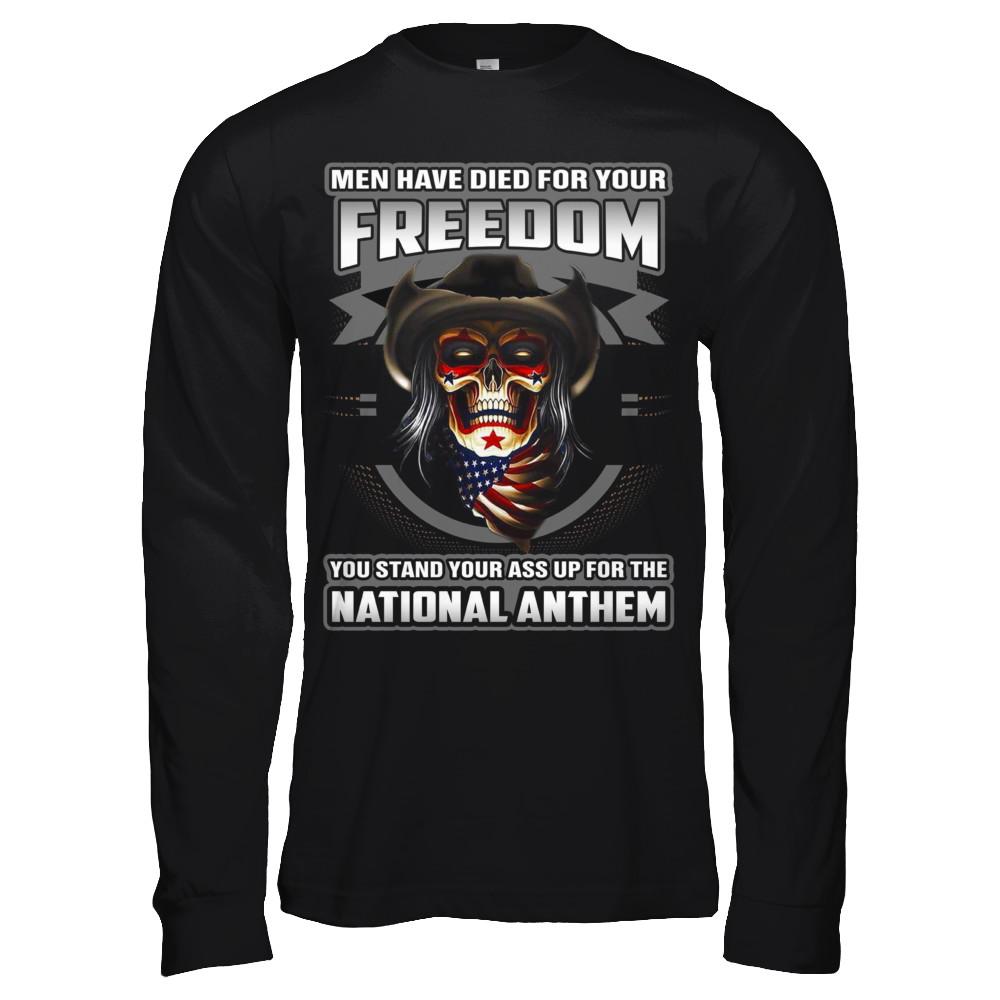 Military T-Shirt "Veteran Died For Your Freedom"-TShirt-General-Veterans Nation
