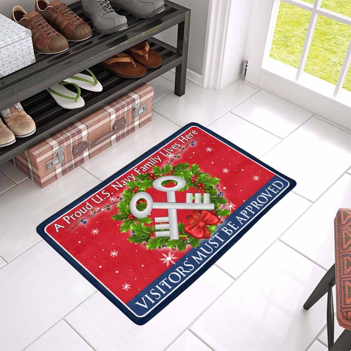 Autmor Christmas Doormat ,Christmas Mats for Front Door Indoor