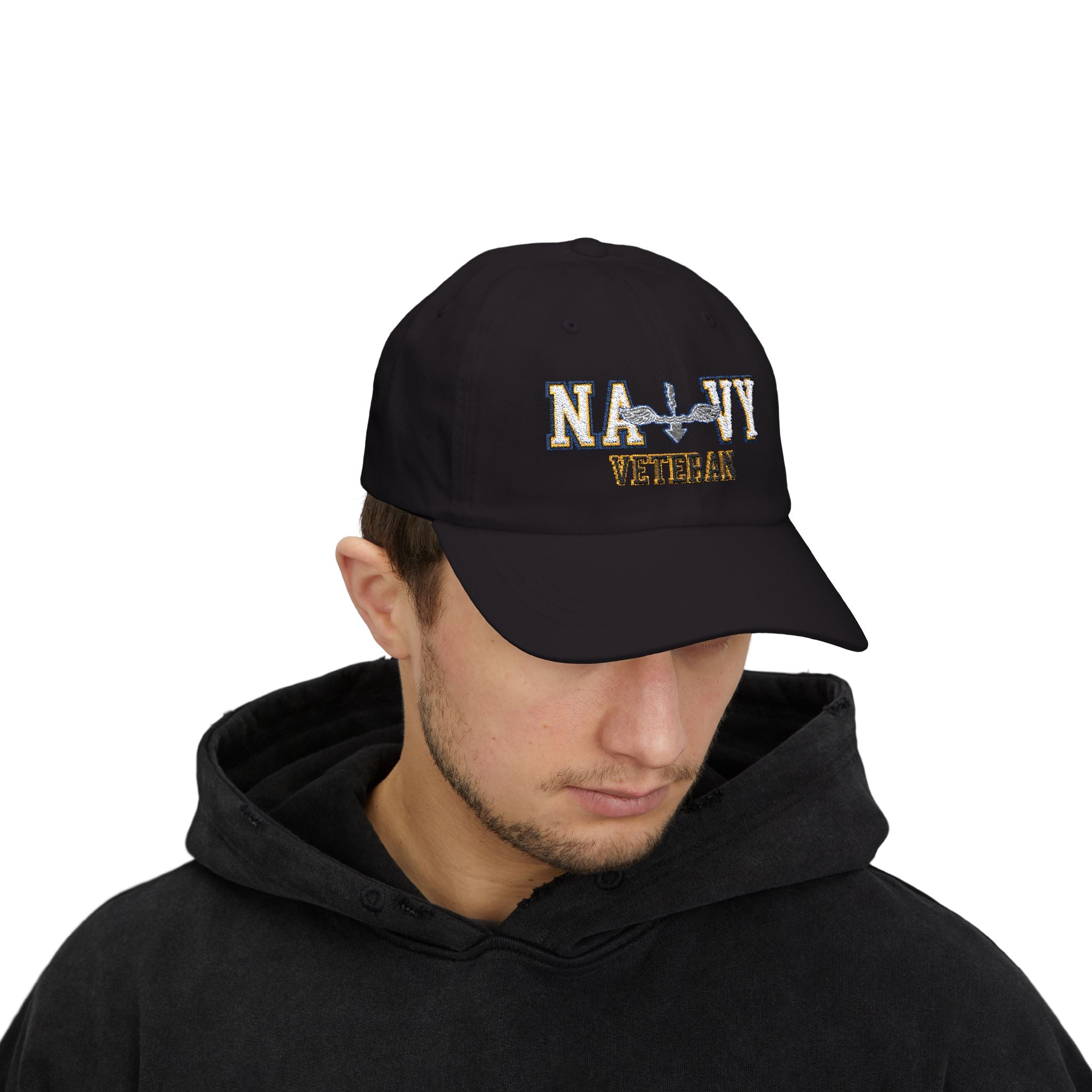 US Navy AX Veteran Embroidered Classic Dad Hat