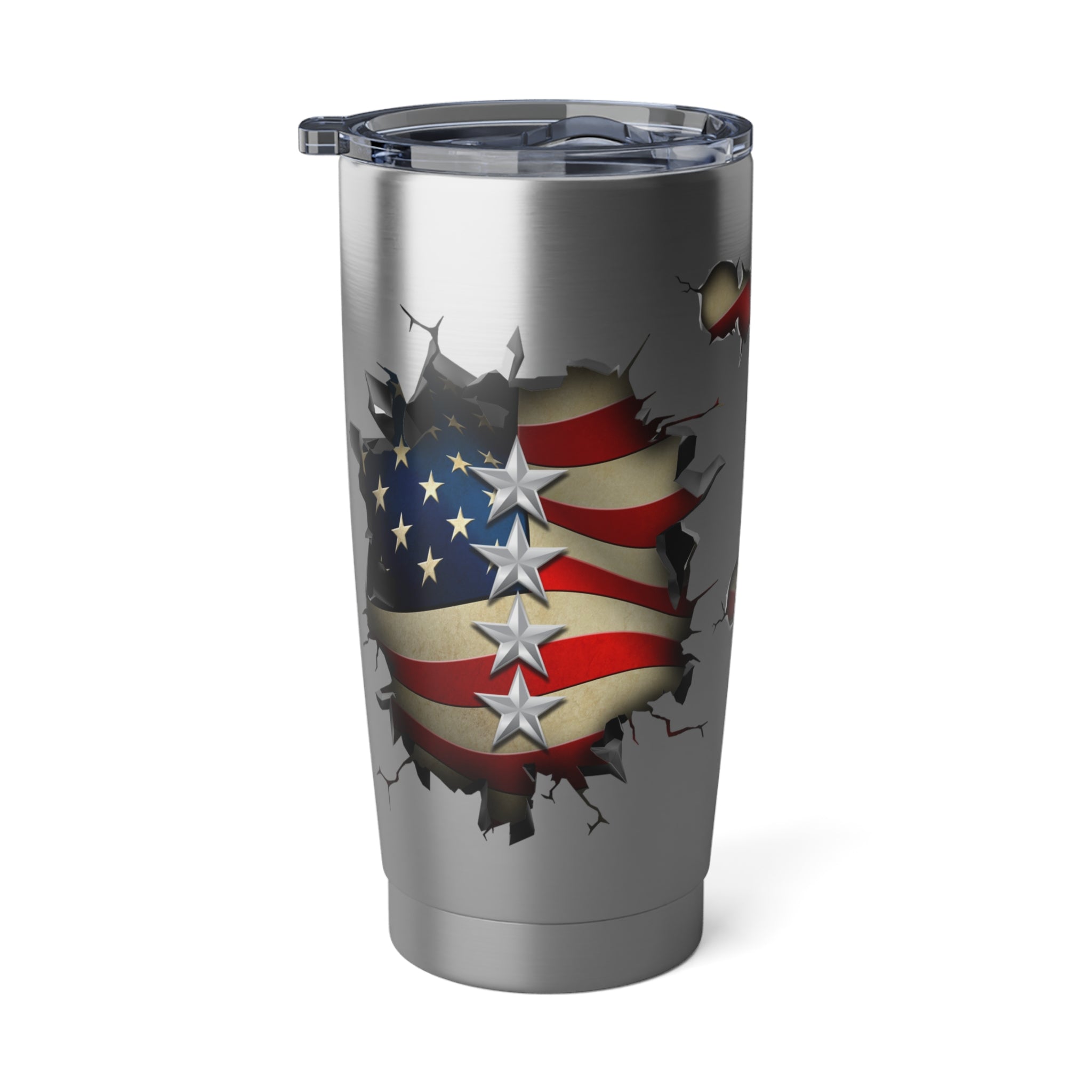 US Air Force O-10 General Gen O10 General Officer Ranks 3D Break Effect Vagabond 20oz Tumbler