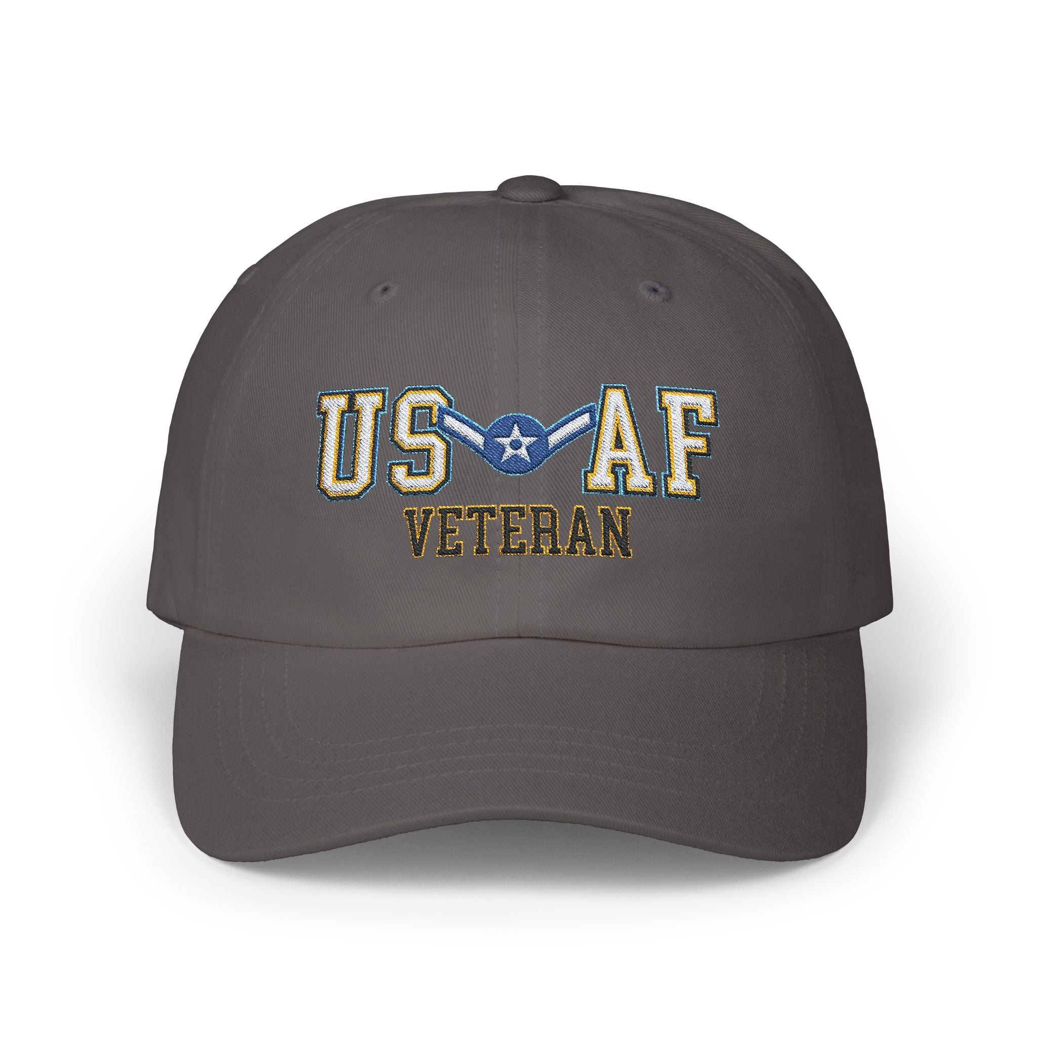 US Air Force E-2 Airman Amn E2 Ranks Enlisted Airman Veteran Embroidered Classic Dad Cap