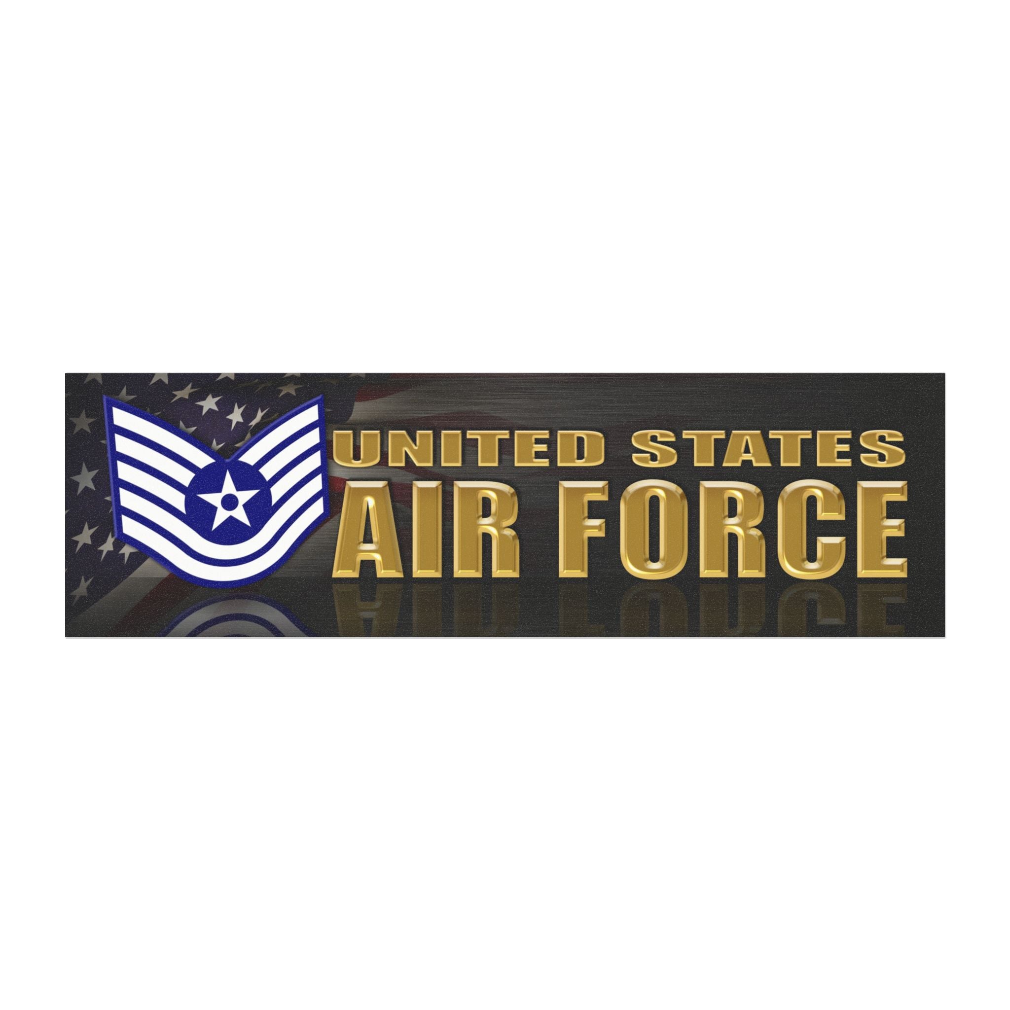 US Air Force E-6 Technical Sergeant TSgt E6 Noncommissioned Officer Ranks AF Rank Car Magnets