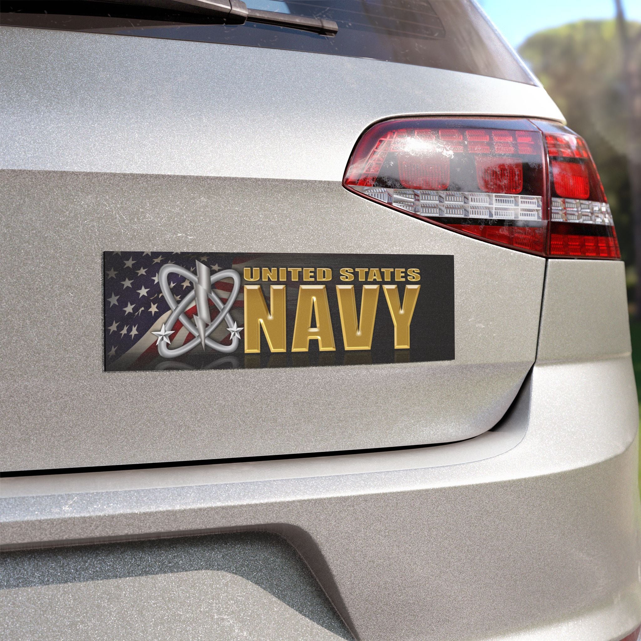 US Navy Electronics Warfare Technician Navy EW Car Magnets