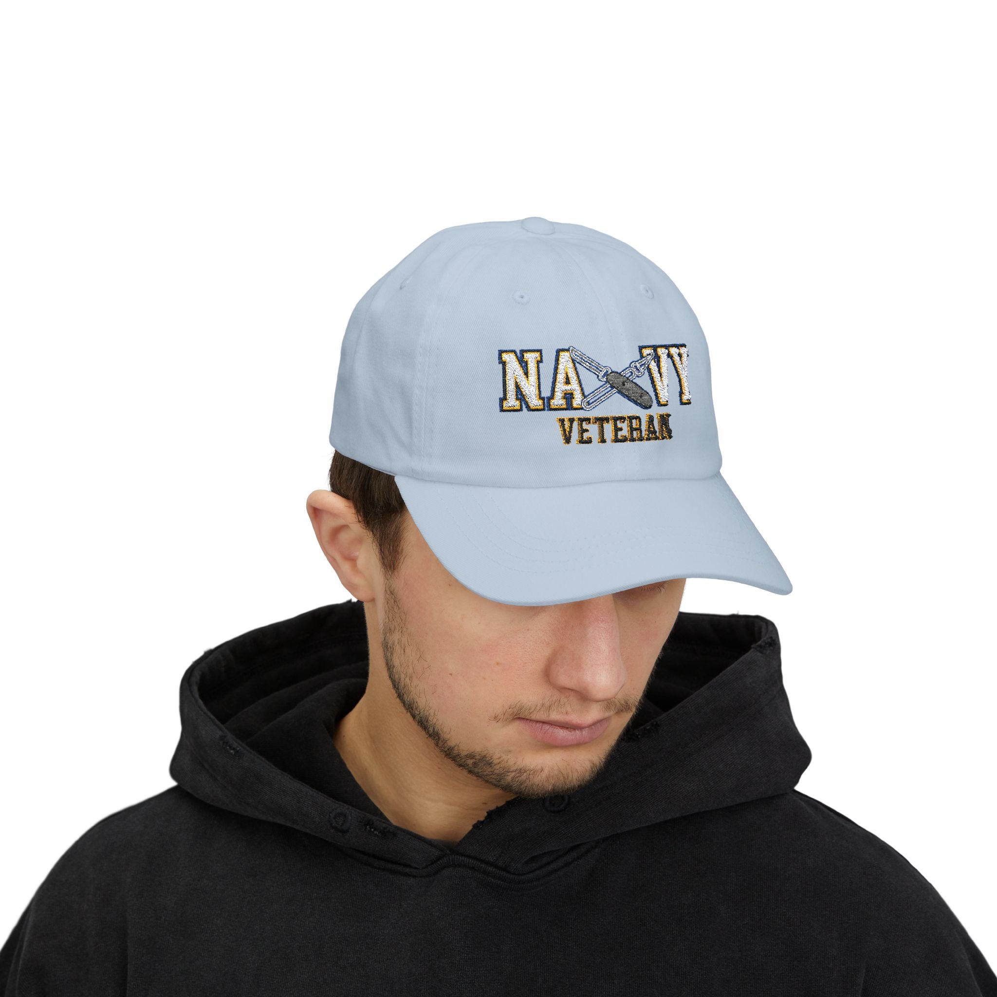 US Navy LI Veteran Embroidered Classic Dad Hat