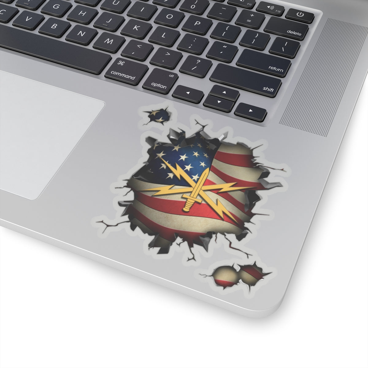 US  Army Cyber Corps 3D Break Effect Stickers