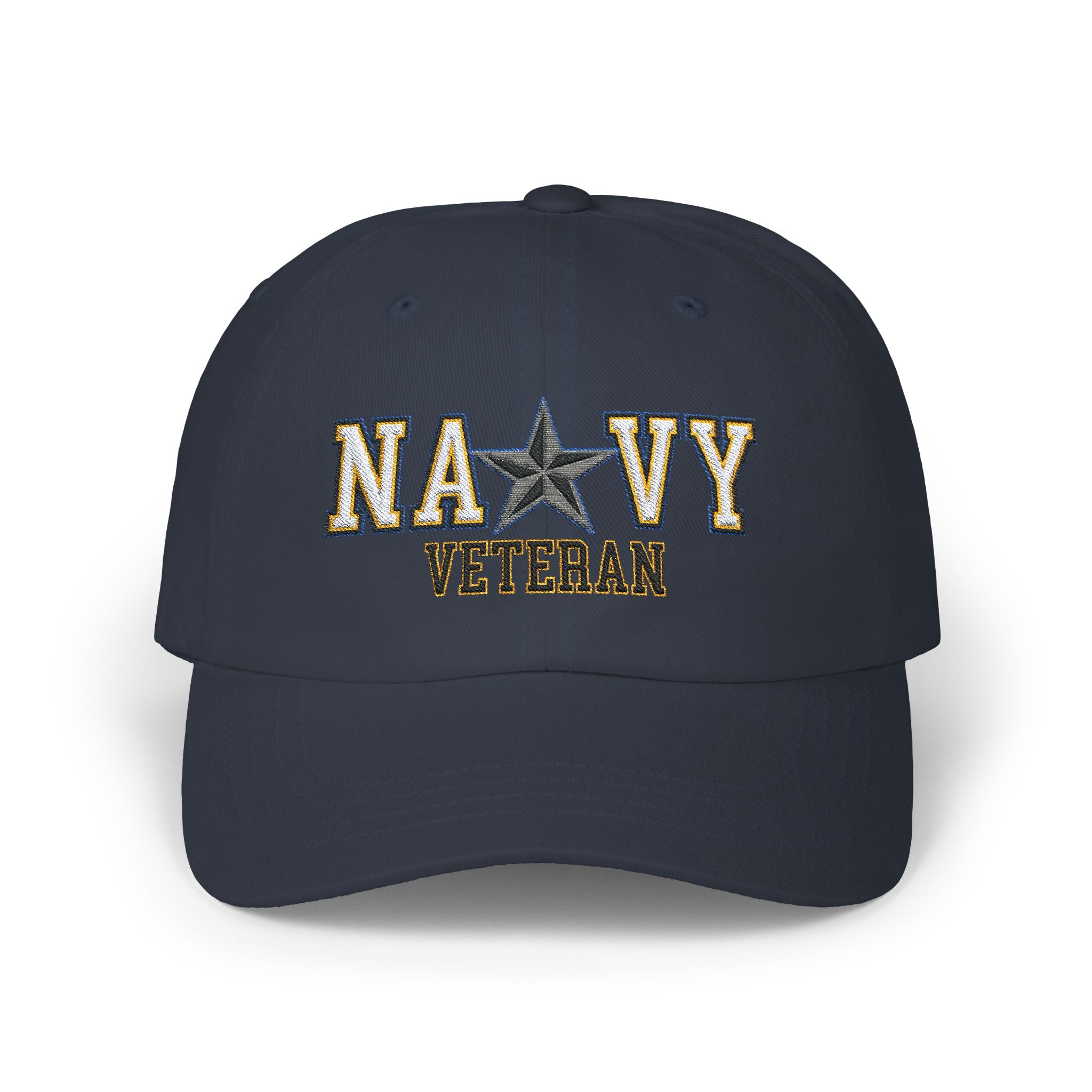 US Navy O-7 Rear Admiral Lower Half O7 RDML Flag Officer Veteran Embroidered Classic Dad Hat