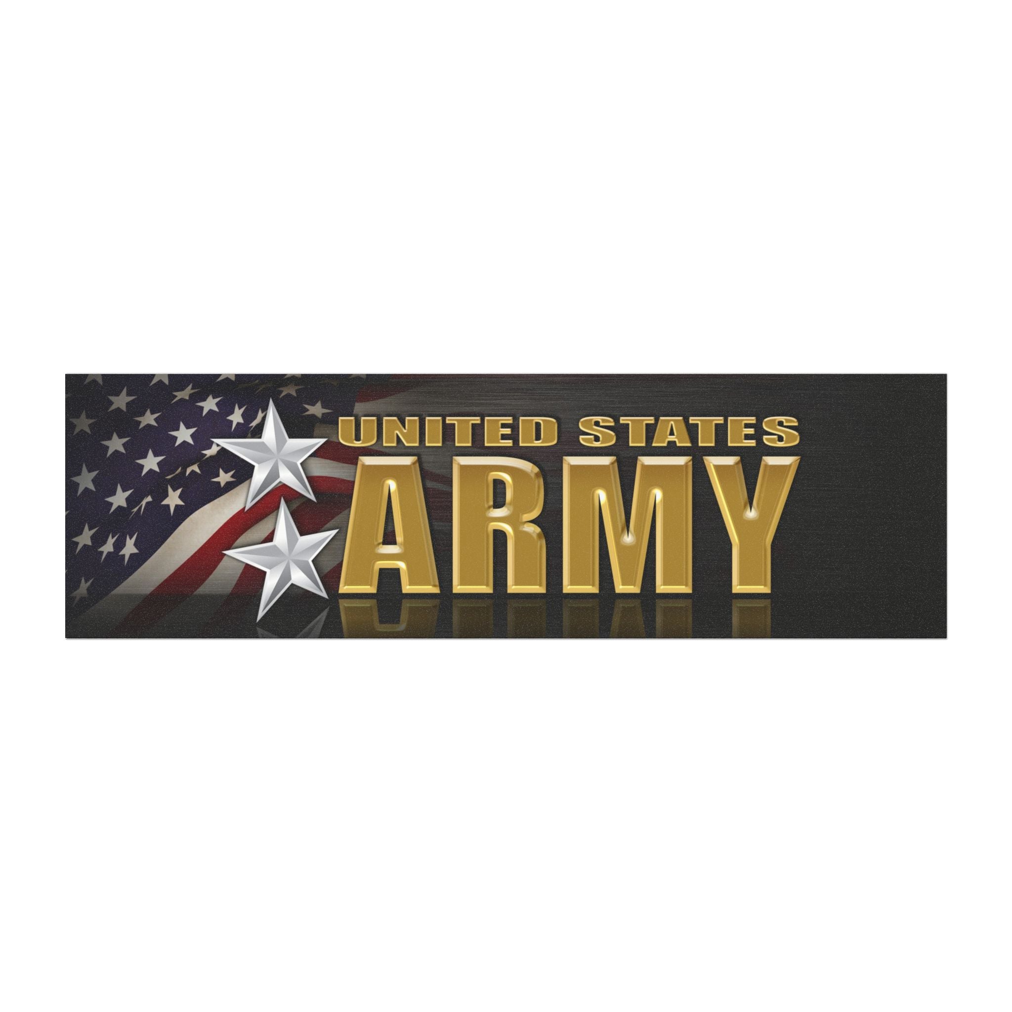 US Army O-8 Major General O8 MG General Officer Ranks Car Magnets