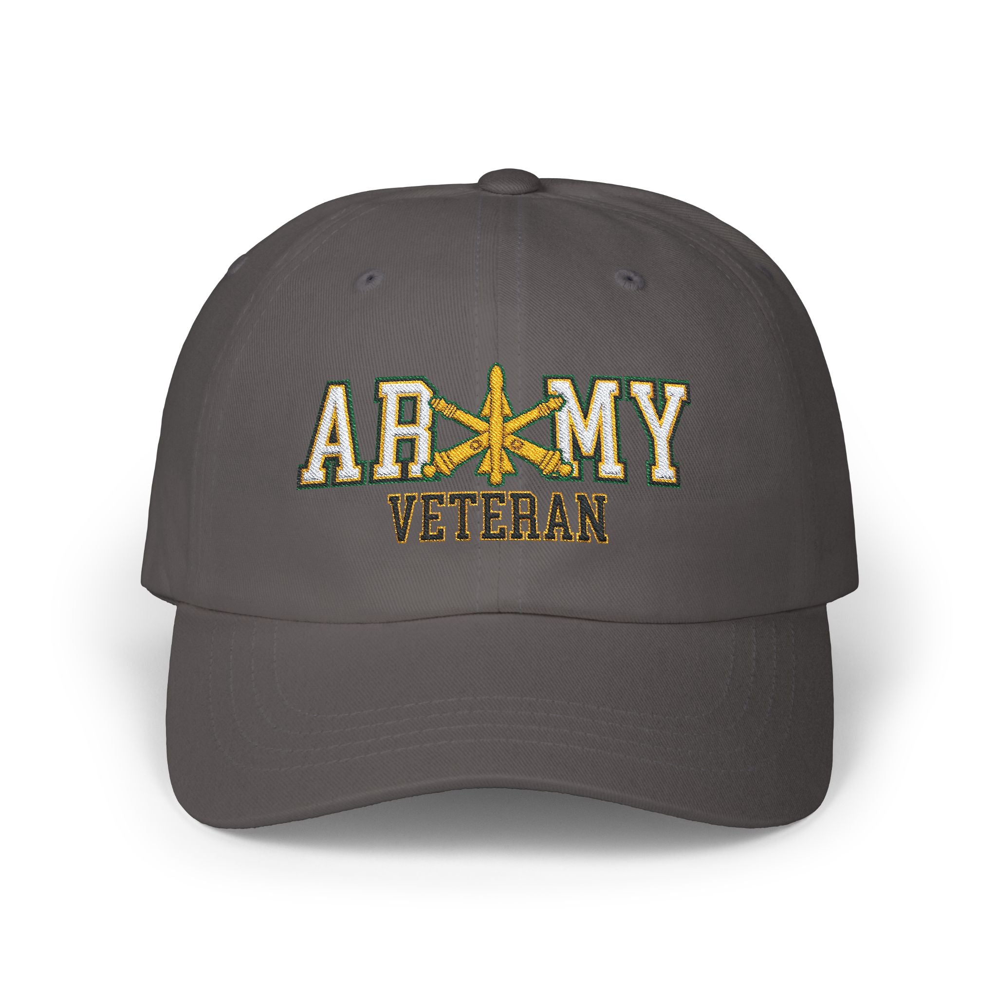 US ARMY Air Defense Artillery Veteran Embroidered Classic Dad Cap