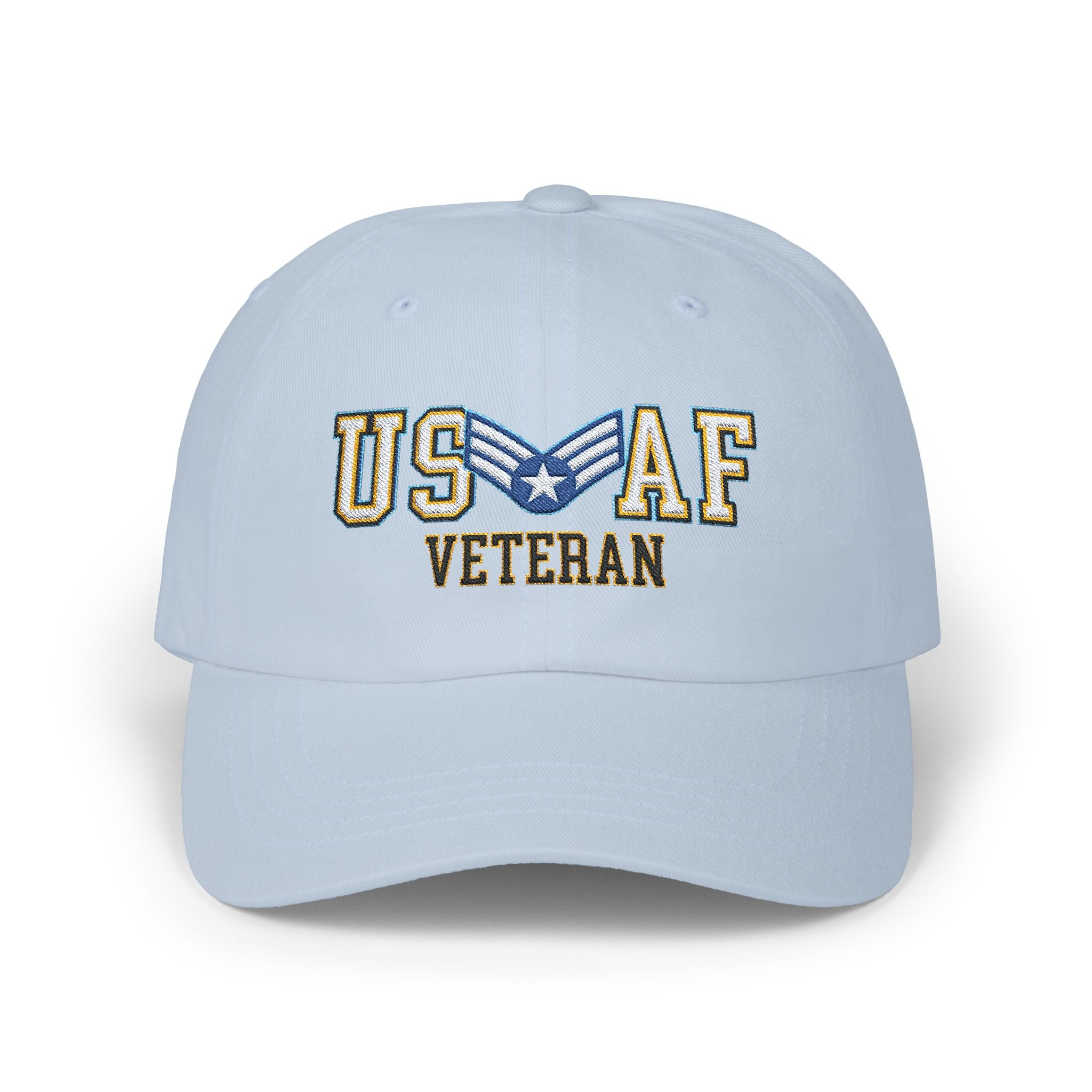 US Air Force E-4 Buck Sergeant Veteran Embroidered Classic